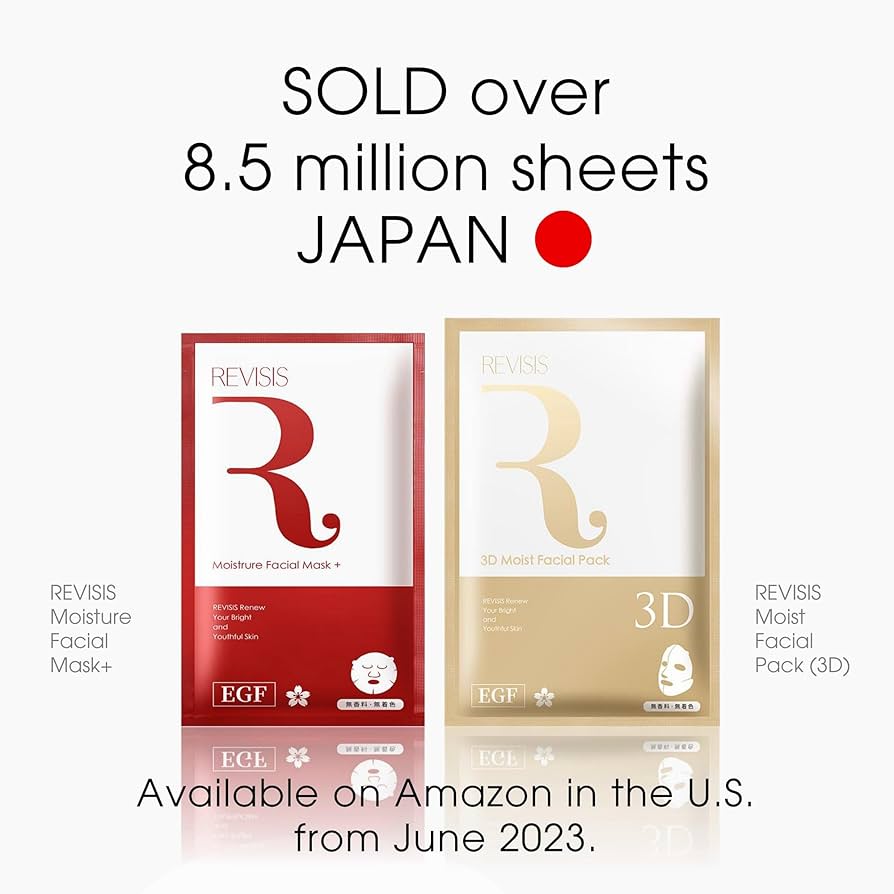 REVISIS 3D Moist Facial Pack 10枚入り　３セット Amazon.com : REVISIS Moist Facial Pack (10sheets) collagen